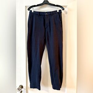 Uniqlo | Men's Navy Milano Knit Jogger Pants S
